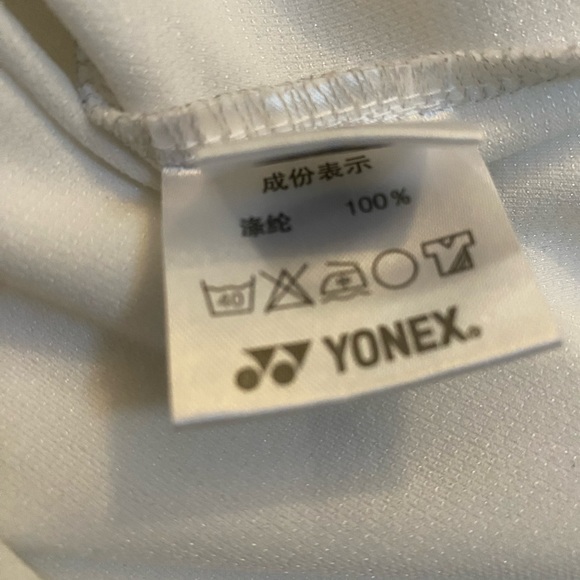 YONEX - white polo shirt - Picture 9 of 9